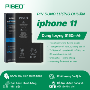 Pin iPhone 11 dung lượng chuẩn 3150mAh