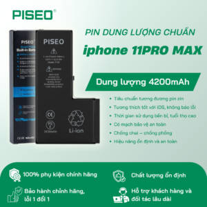 Pin iPhone 11 pro Max dung lượng chuẩn 4200mAh