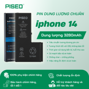 Pin iPhone 14 dung lượng chuẩn 3280mAh